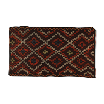 Anatolian handmade kilim rug 287 cm x 157 cm