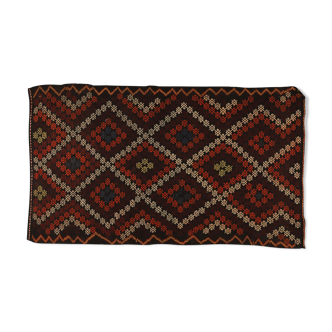 Tapis en kilim artisanal anatolien 287 cm x 157 cm