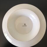 Compotier Basque porcelain red and blue