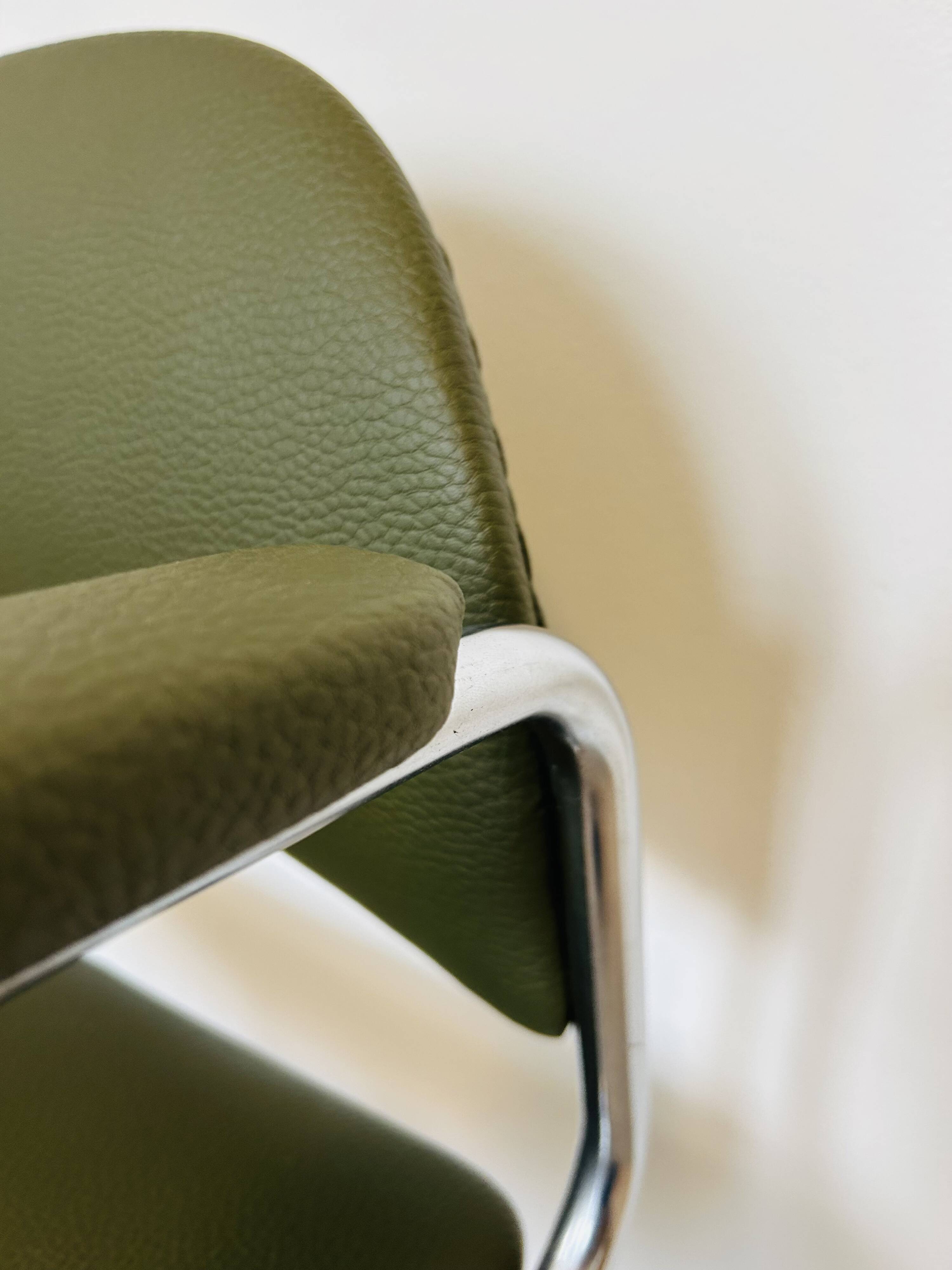 Vintage Fern Grey Office Chair by Kovona from Czechoslovakia 1970’s