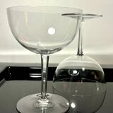 2 tasting champagne glasses Baccarat