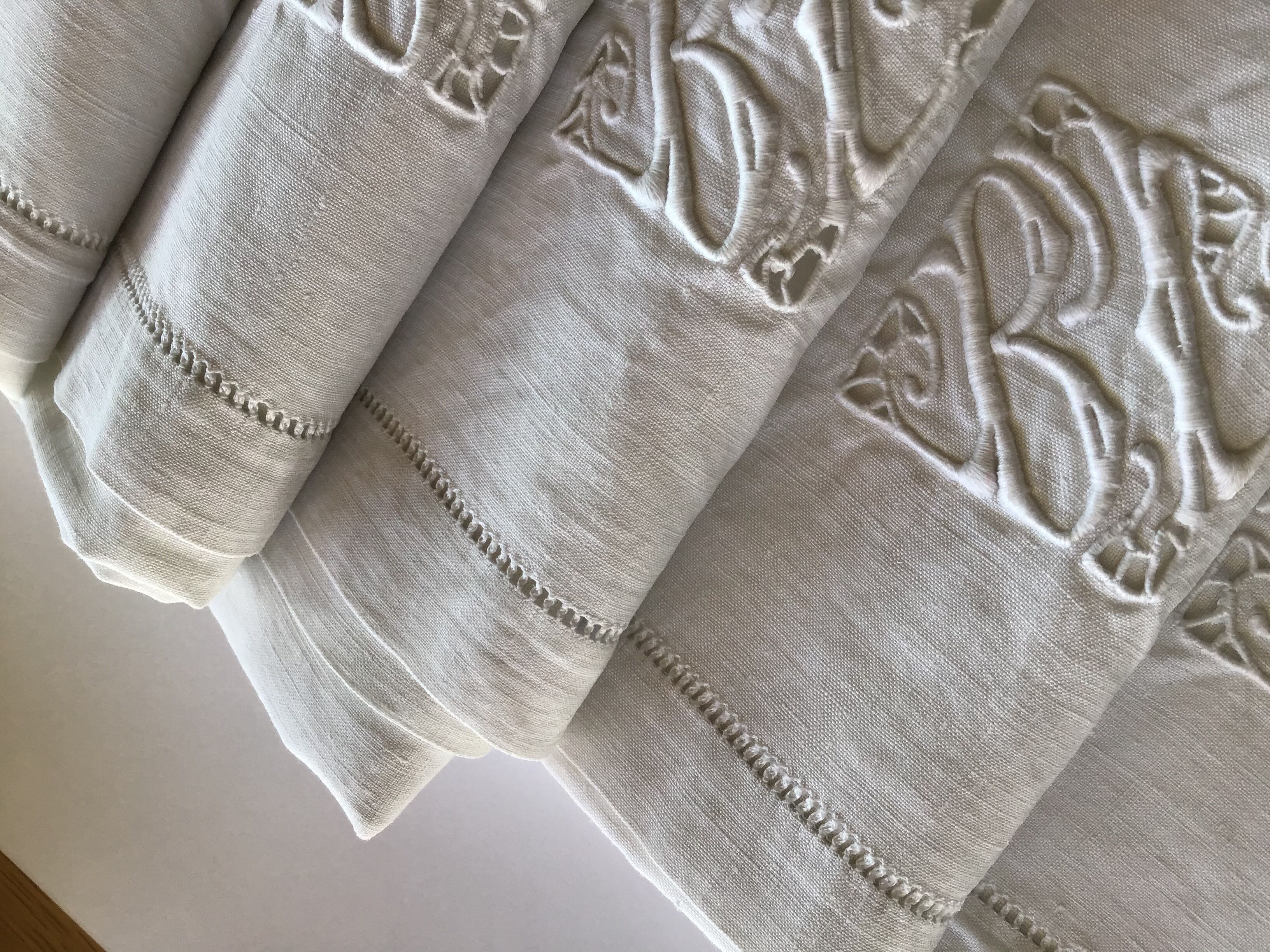 5 square towels BL open 63x63cm