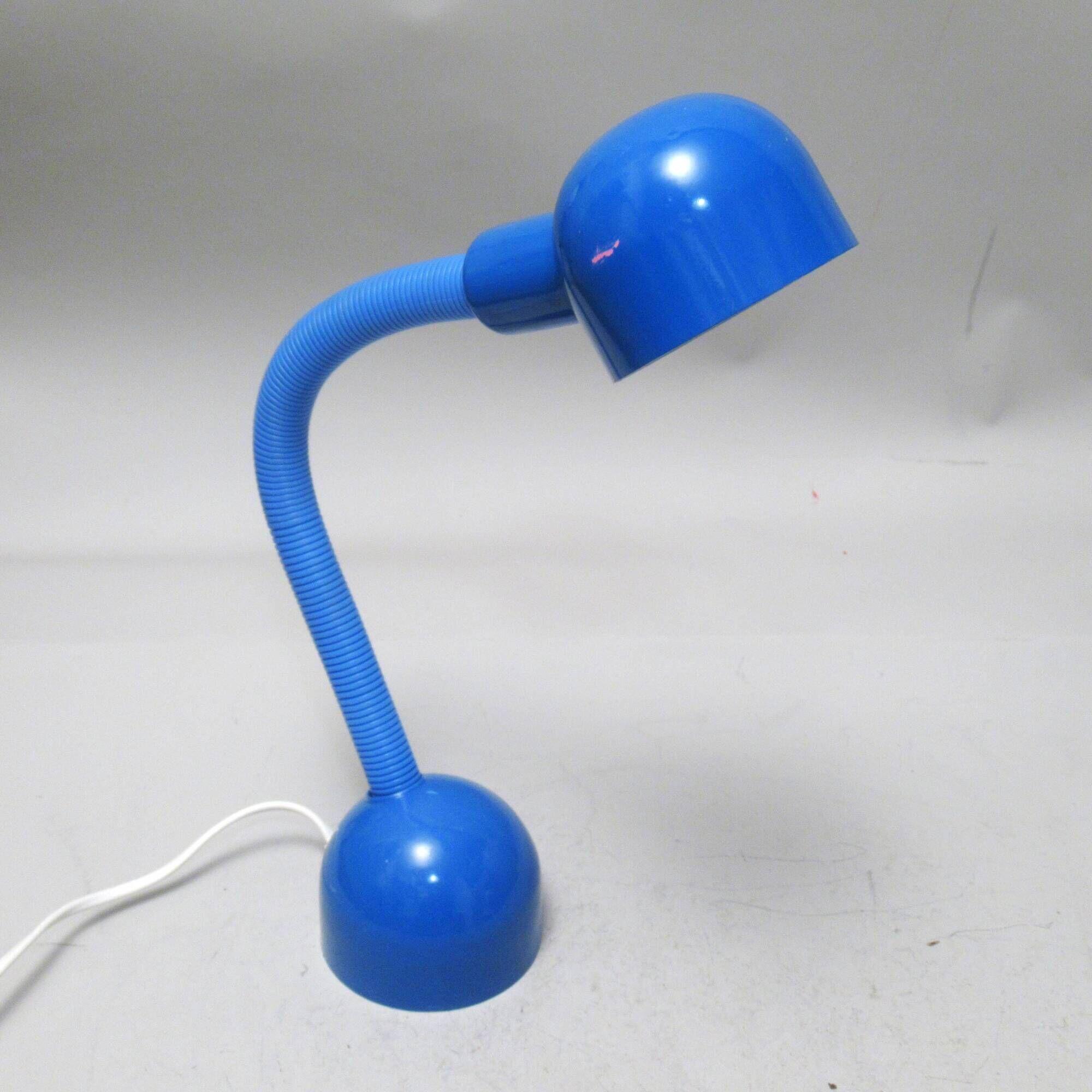 Blue desk lamp from the 80s