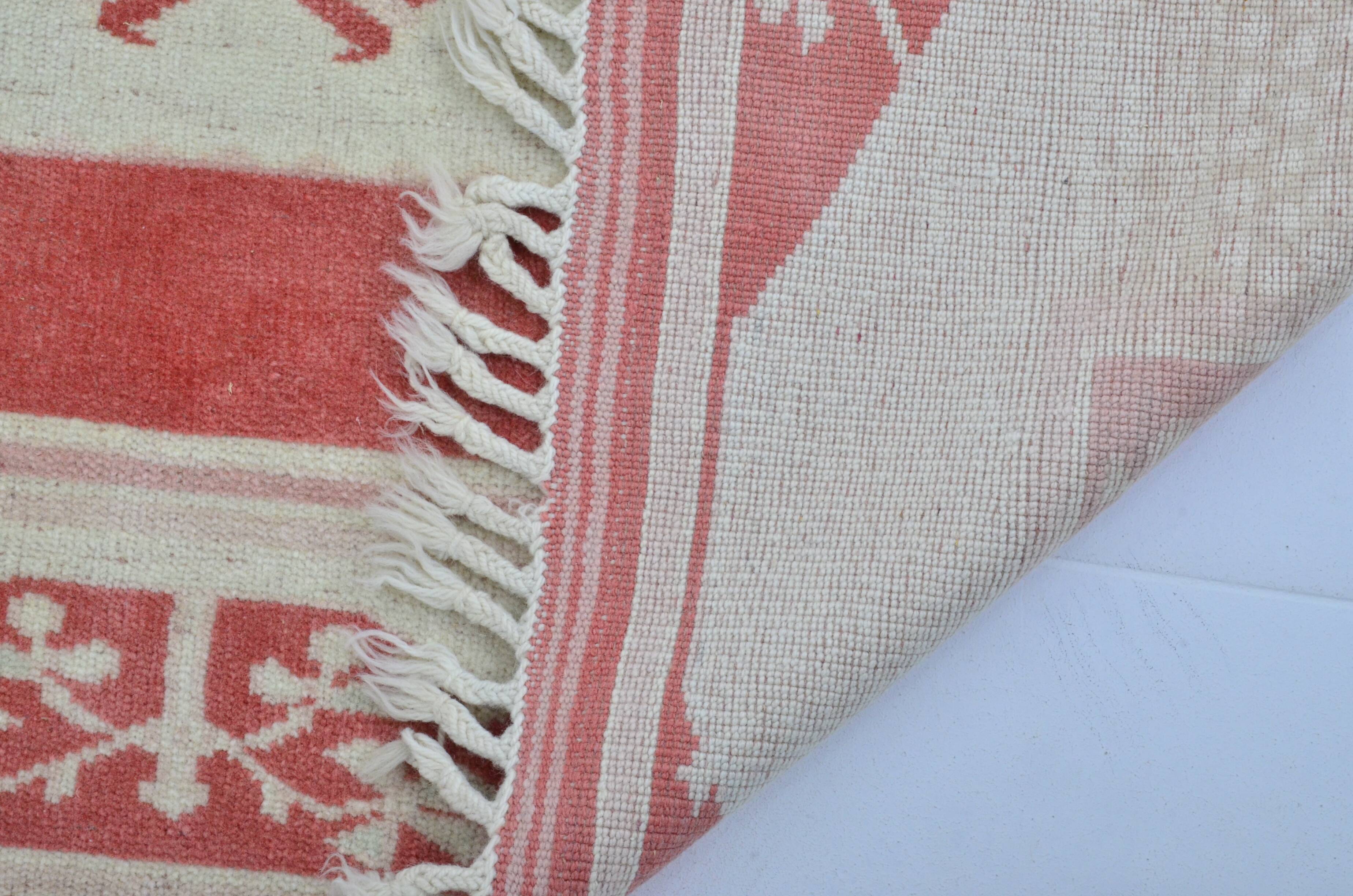 Turkish Oushak handmade rug sku 3584