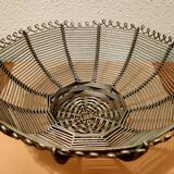 Fruit or walnut basket, made of metal