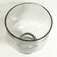 Bubble glass cup from the 70s, height 23 cm