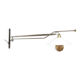 Vintage industrial loft articulated wall light