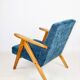 B-310 VAR blue-navy structural armchair - 2 pieces available (1)