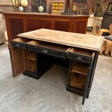 Early 20th century oak desk