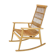 Mid-century rattan rocking chair, 1960's