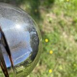 Silver metal apple box