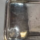 Antique silver-plated tray