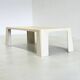 Amanta rectangular coffee table by Mario Bellini for C&B Italia in white