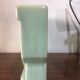 Art Deco sky blue earthenware pendulum