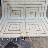 Handmade Moroccan rug, authentic Berber rug, 150/250 cm.