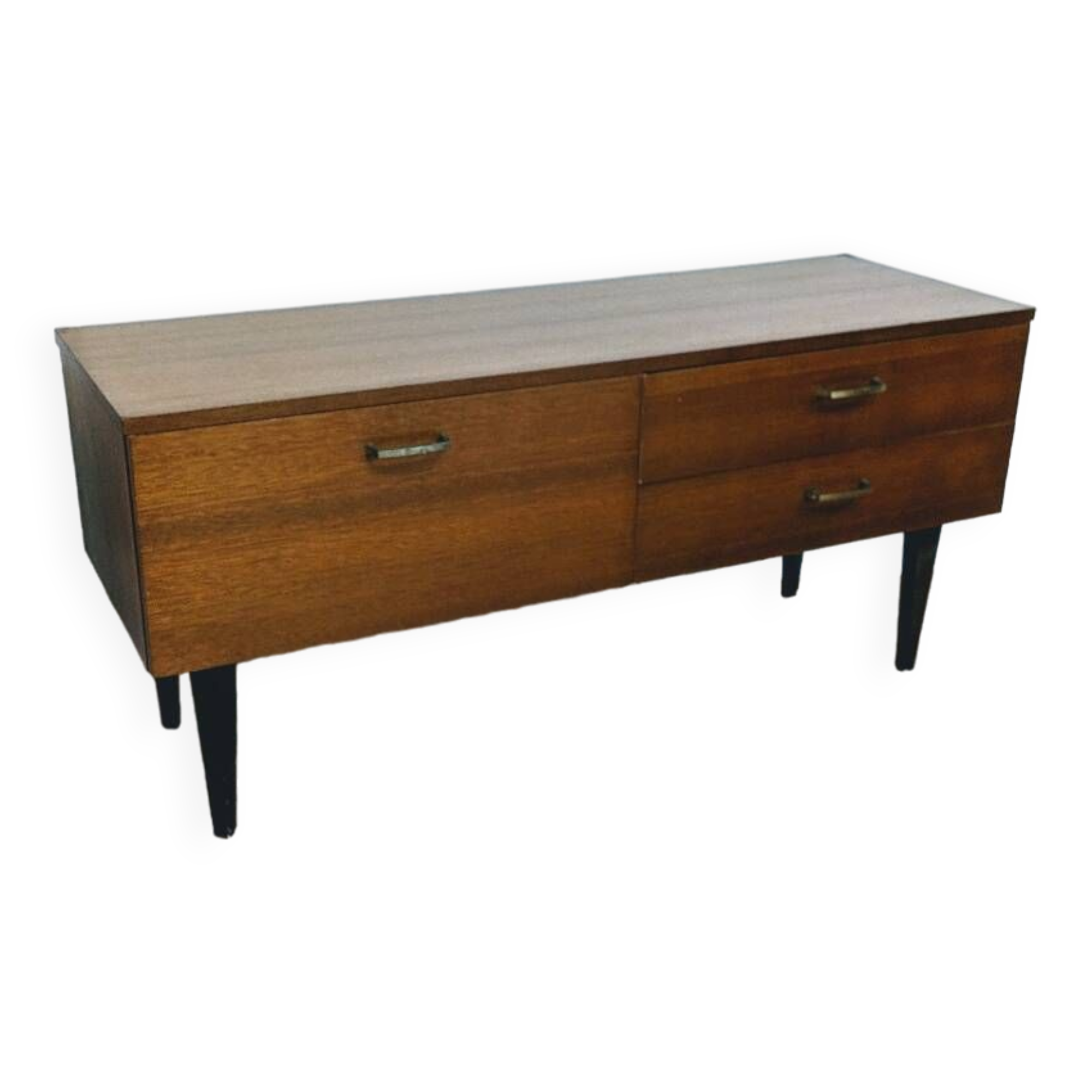 Vintage wooden sideboard / hi-fi TV storage unit