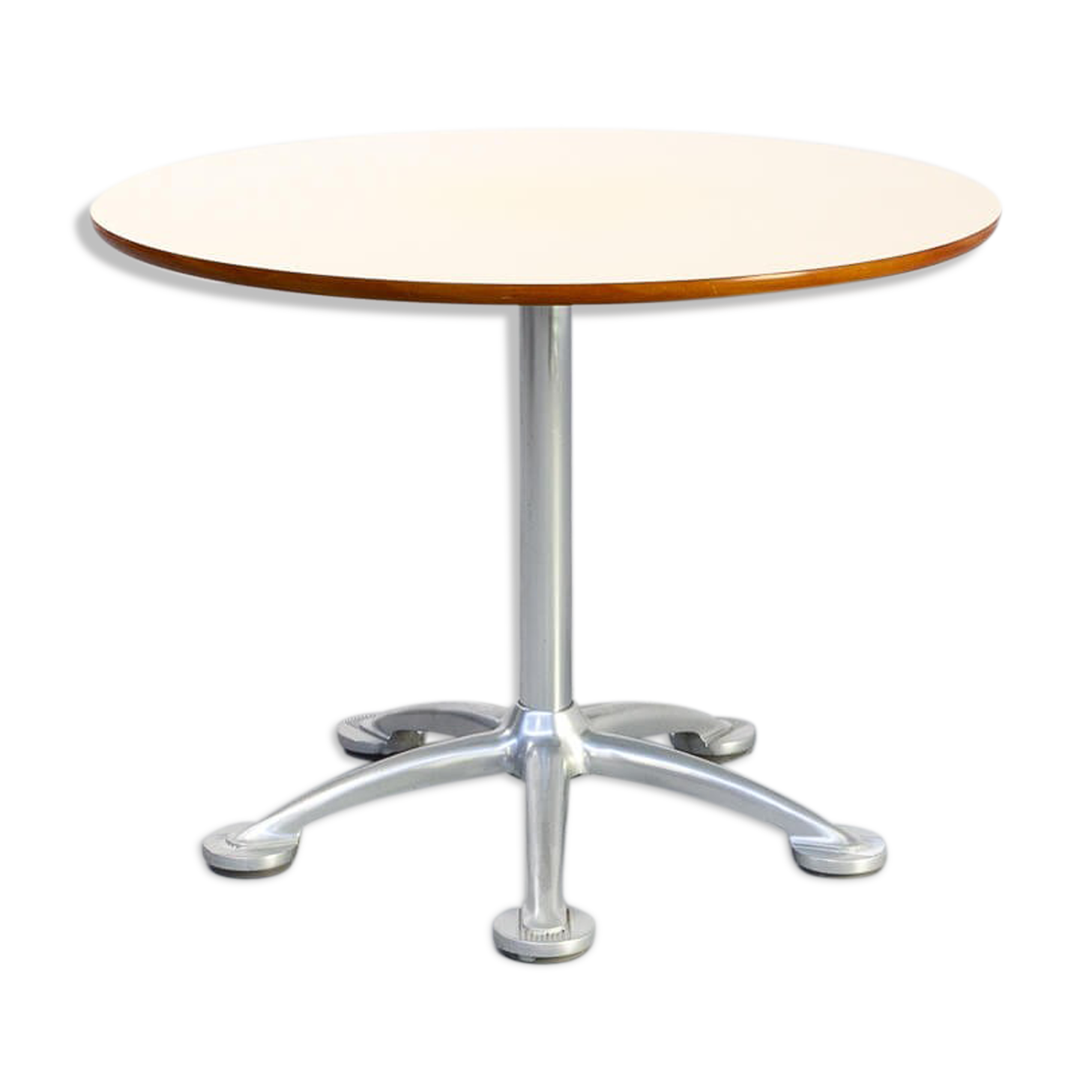 80s Jorge Pensi round dining table for Amat3