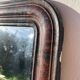 Mirror Louis Philippe period 46x39 XIXth old black brown