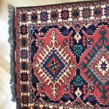 Handmade pure wool oriental rug, new with label