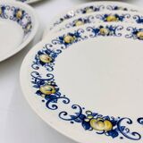 Set of 7 Cadiz plates