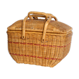 Wicker basket, picnic basket