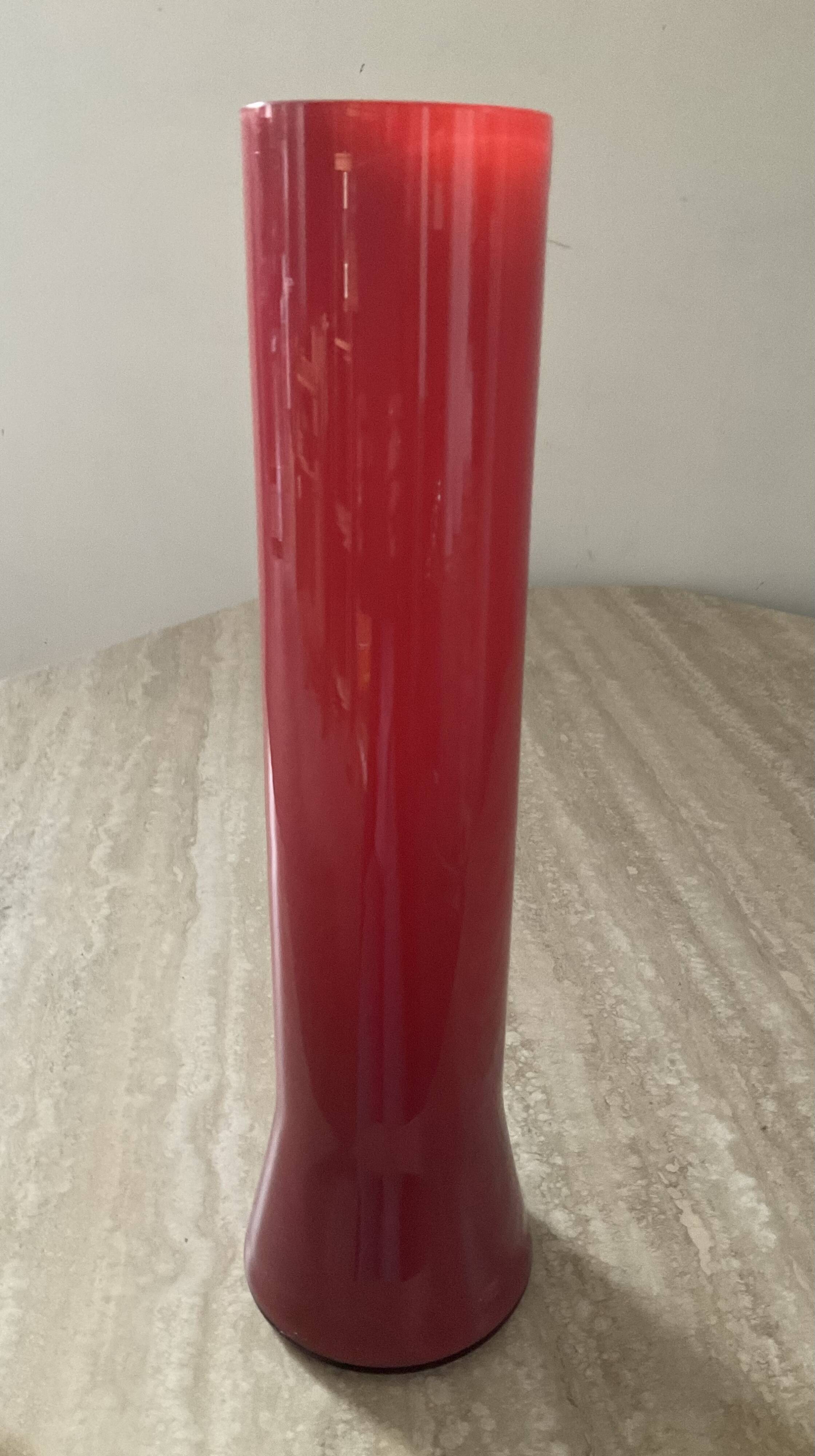 Vintage Leerdam Holland vase from the 60s