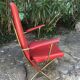 Fauteuil inclinable vintage en skaï