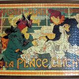 Art Nouveau puzzle Exhibition of white Monday, January 31 clichy Henry Thiriet