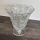 Art Deco vase in Bohemian crystal