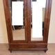 Armoire a glace style Louis XVI en noyer vers 1880