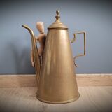 Brass coffee maker