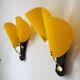 2 appliques murales vintage