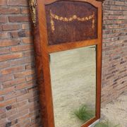 Grand miroir de cheminée français du 19ème siècle