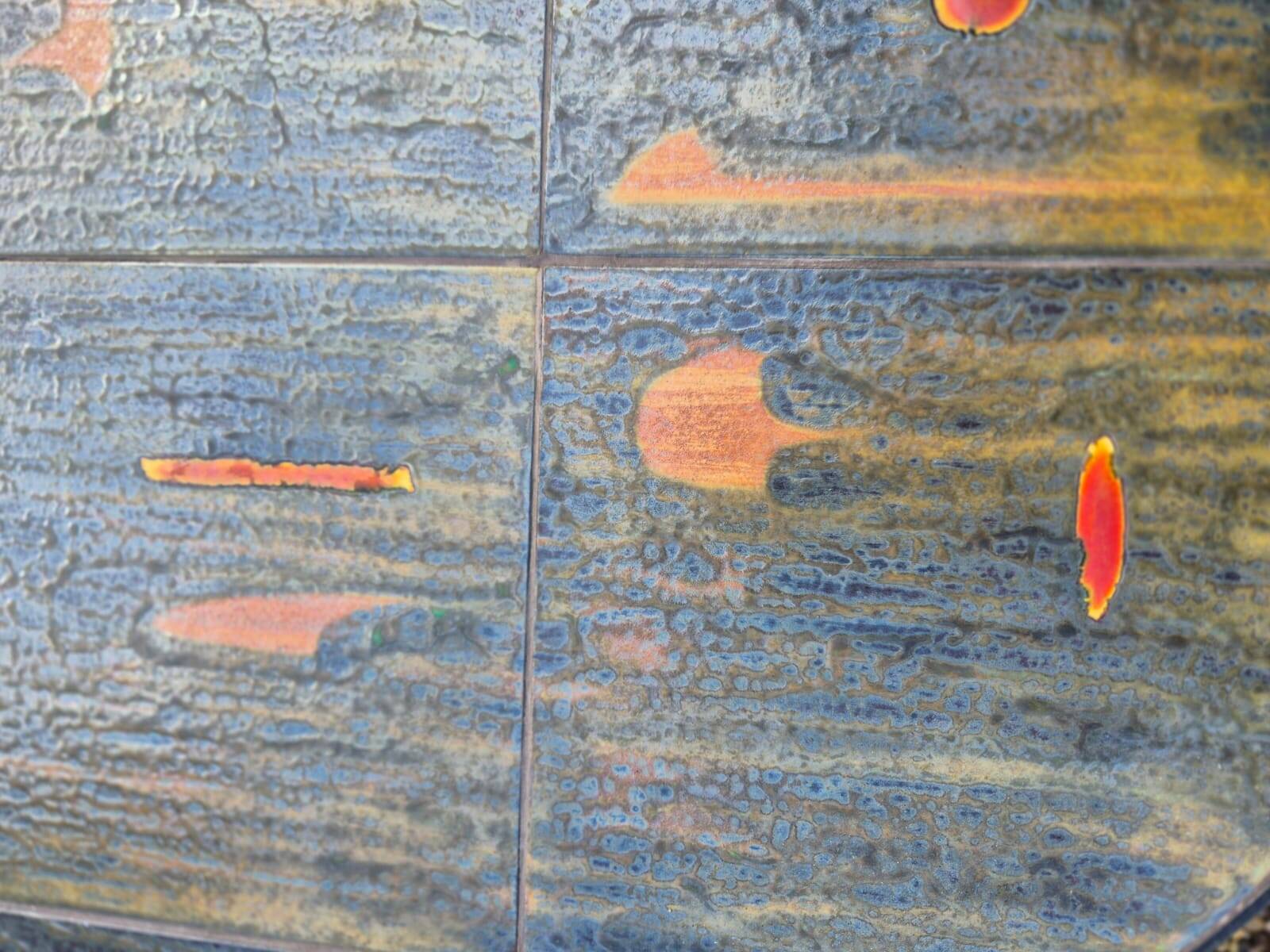 Ceramic coffee table by Jacques Lignier