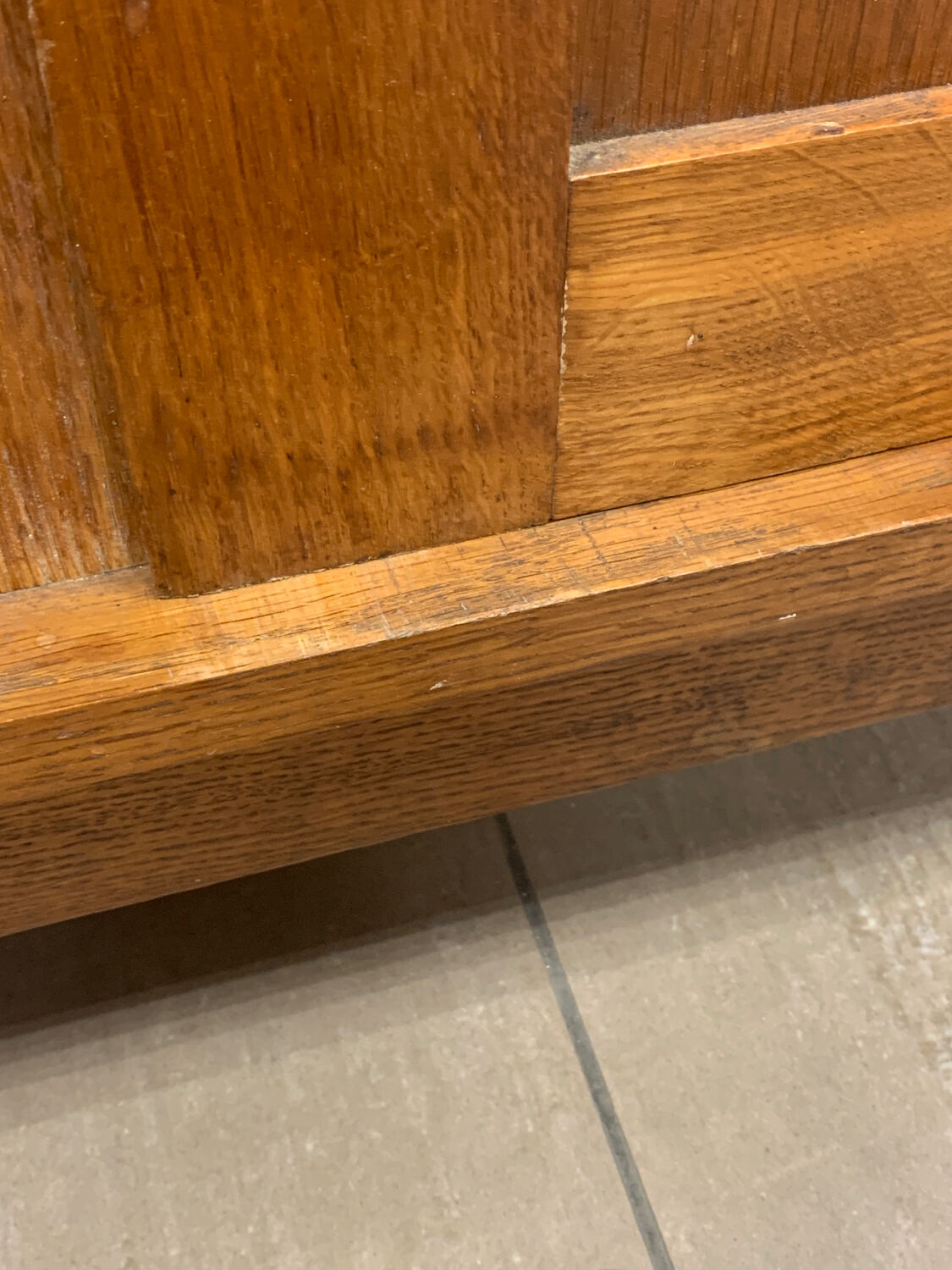 Parisian oak wardrobe