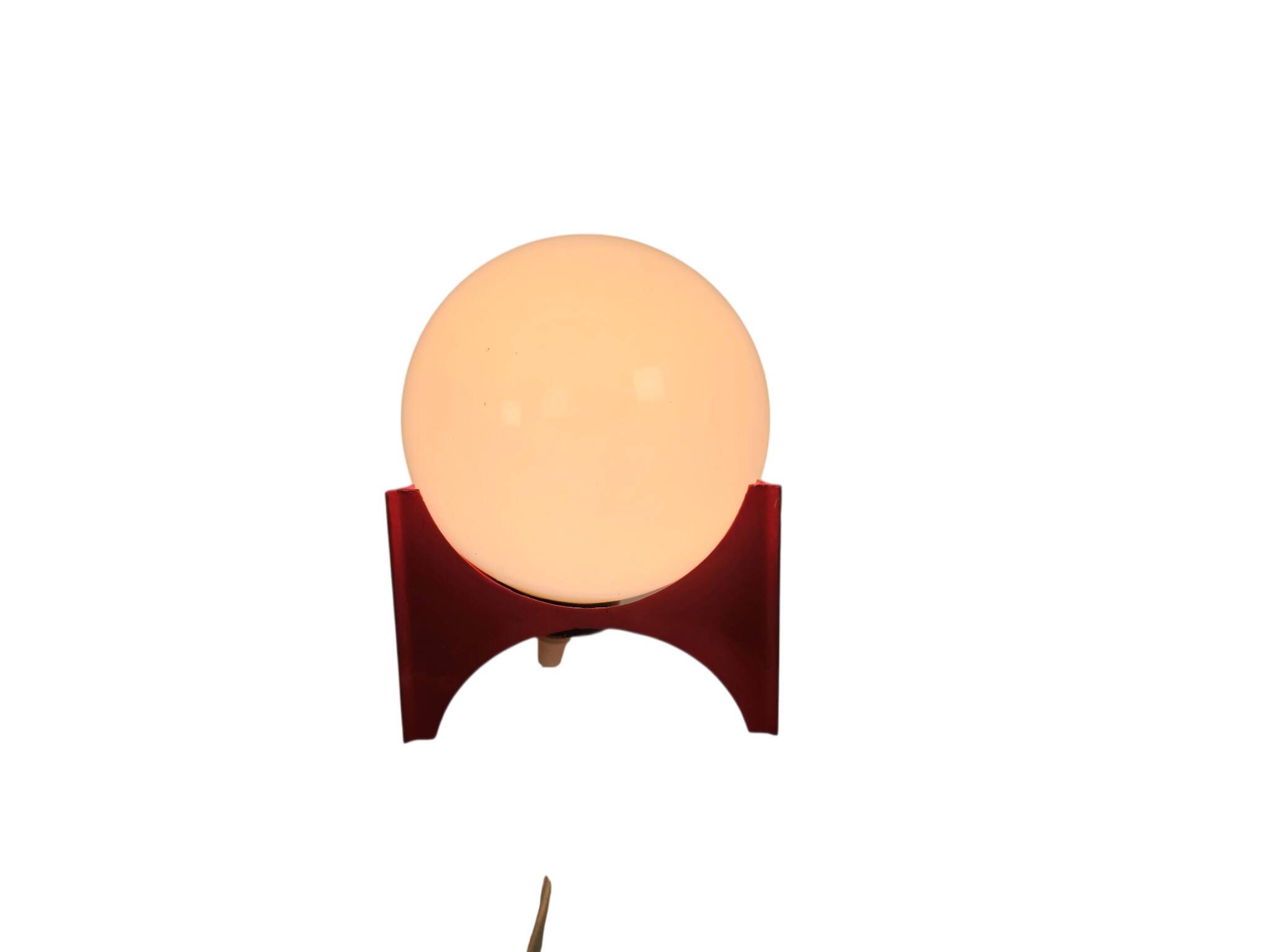 Space Age - Cube lamp - design Richard Essig - opaline - Germany - 70's