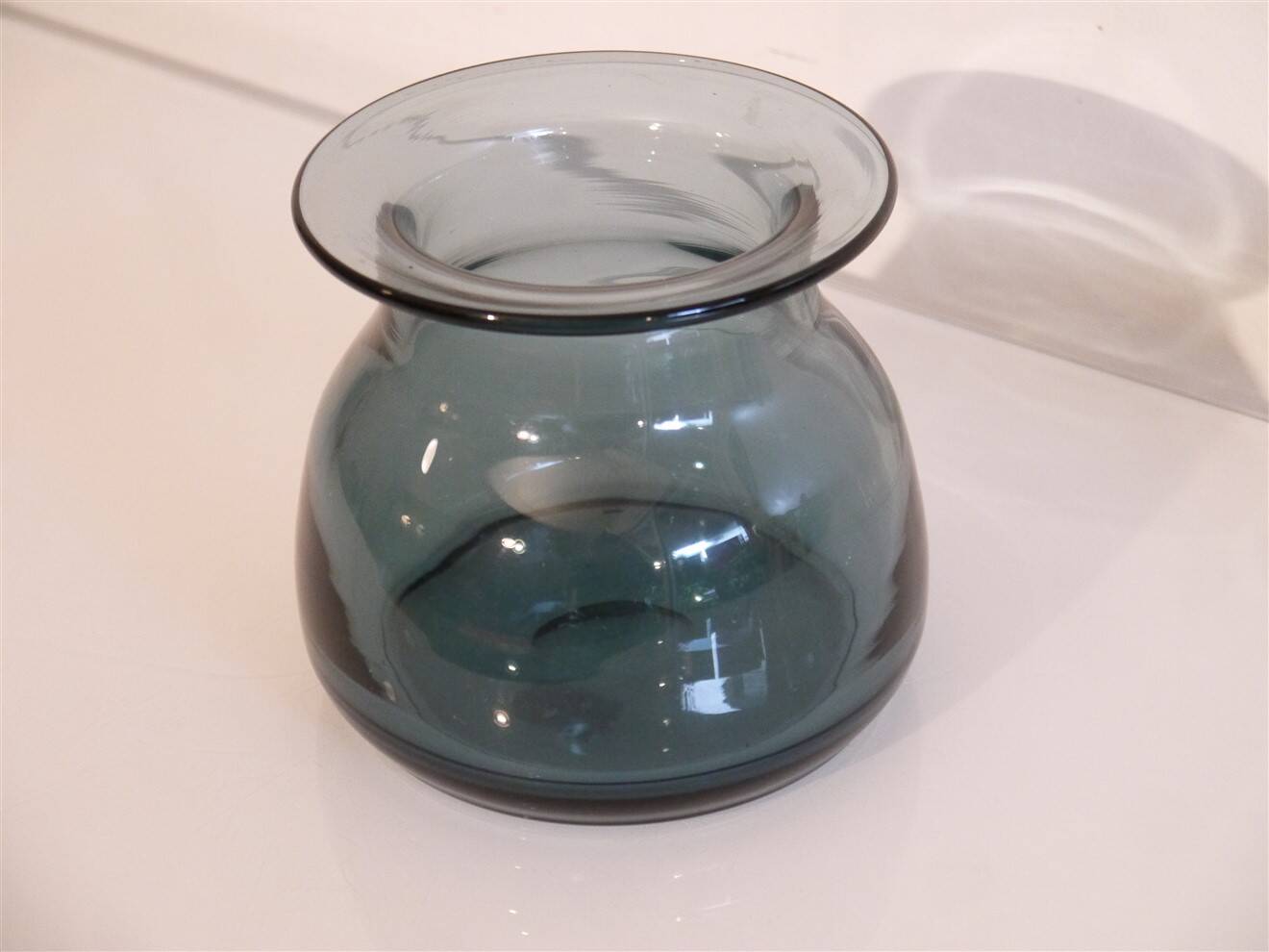 Finnish blown glass vase, 1970