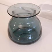 Vase finlandais en verre souflé 1970