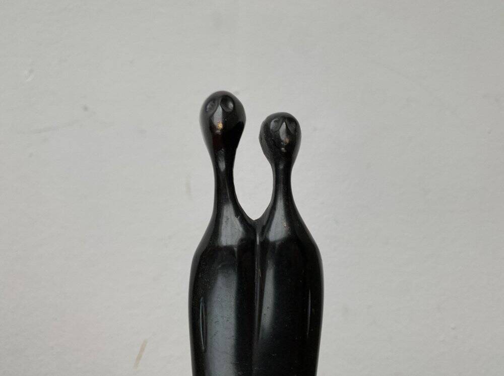 Postmodern metal sculpture Two in One by Louise Hederström for Ikea, 1990s.