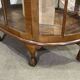 English display cabinet from the 1950s in walnut