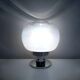 Vintage Table Lamp • Steel & Glass • Murano • Space Age • 1970