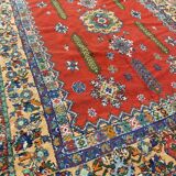 Moroccan vintage carpet handmade flap 175x255 cm