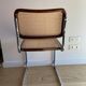 Chaise cannage et bois design Cesca B32 Marcel Breuer