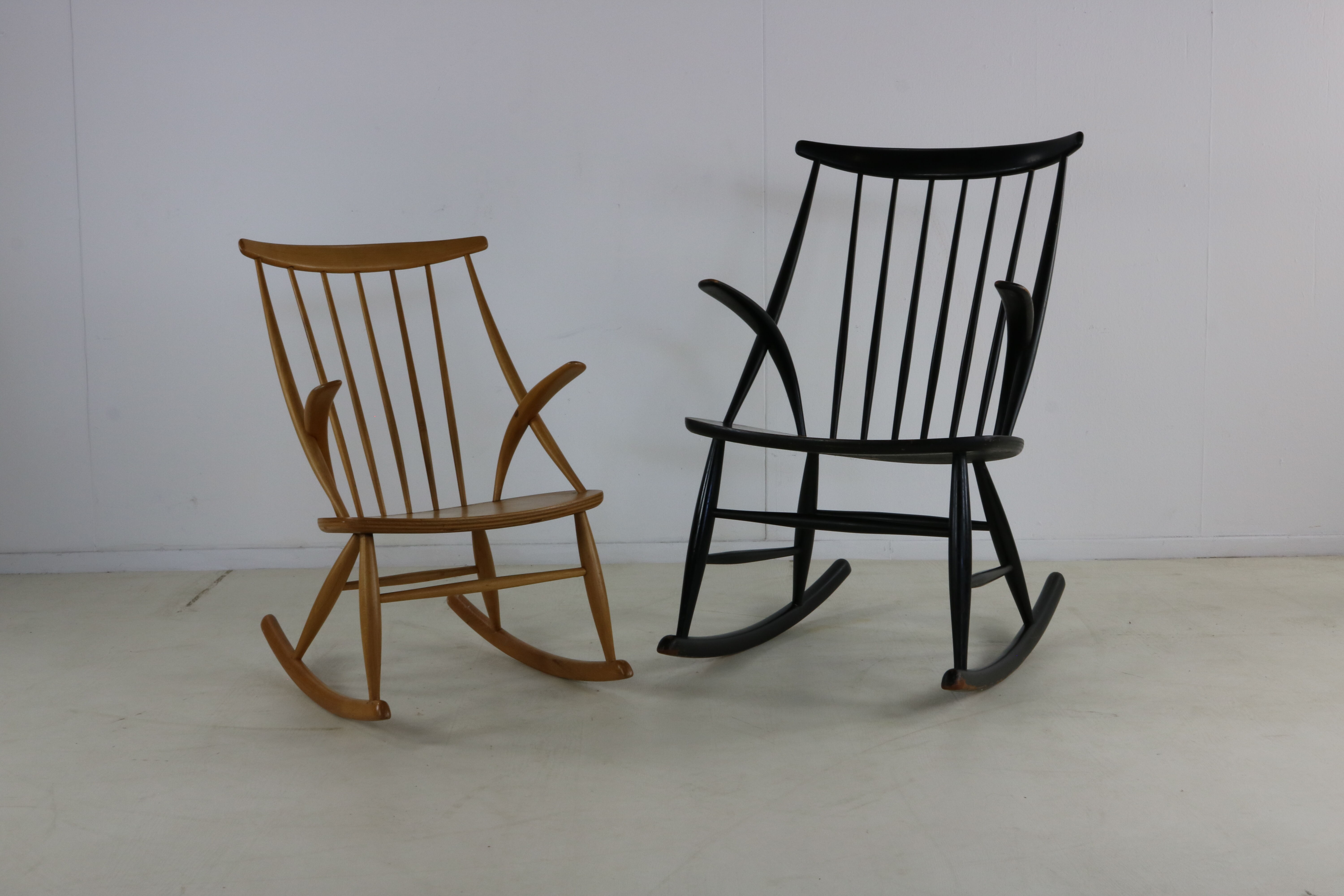 Special danish design children rockingchair by Illum Wikkelsø