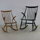 Special danish design children rockingchair by Illum Wikkelsø