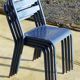 Suite de 4 chaises bistrot vintage