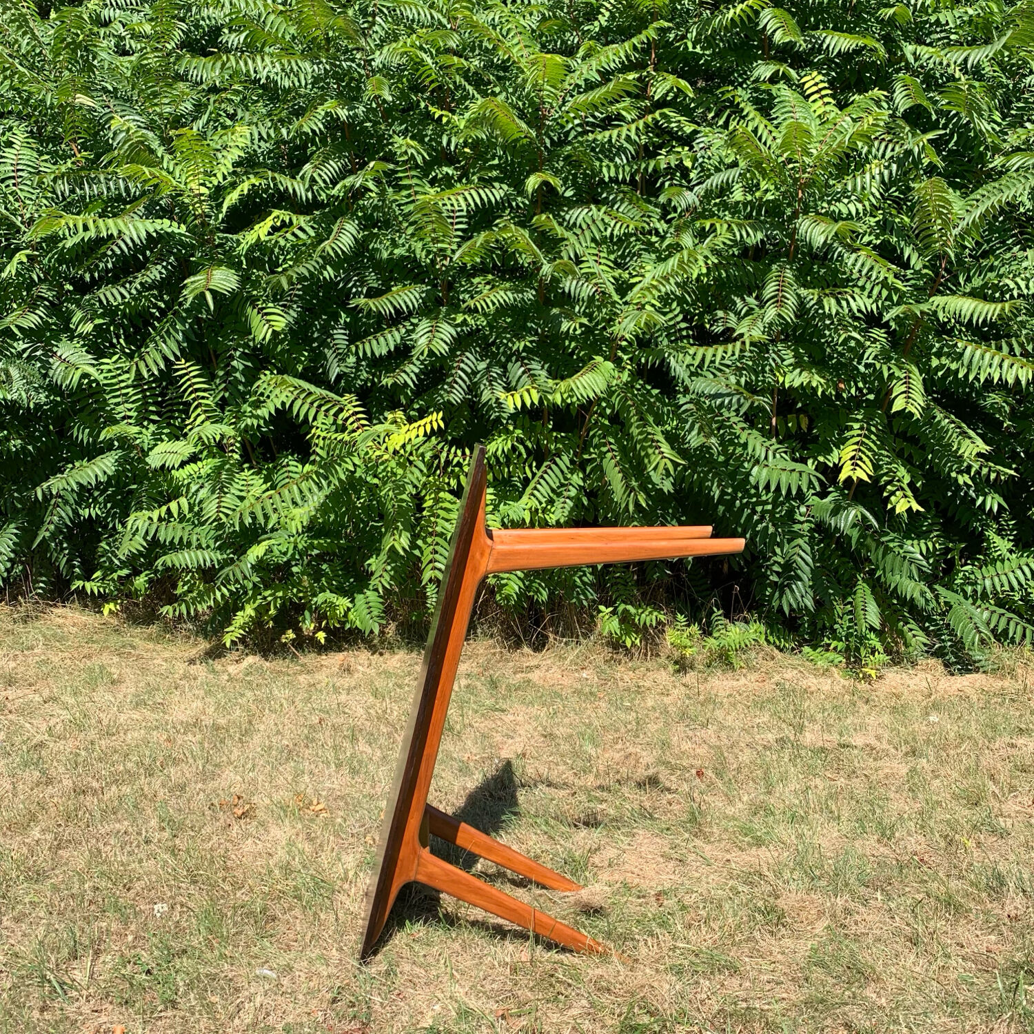 Console brésilienne en palissandre et caviuna, G Scapinelli