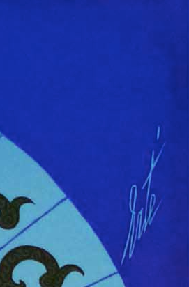 Original antique poster Folies Bergères Hélène Martini Paris Erté