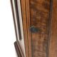 Vintage Hexagonal Side Cabinet with Door Small Side Table Column