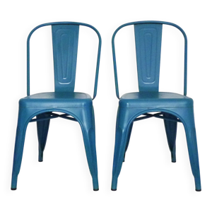 Paire de Chaises A Tolix - xavier